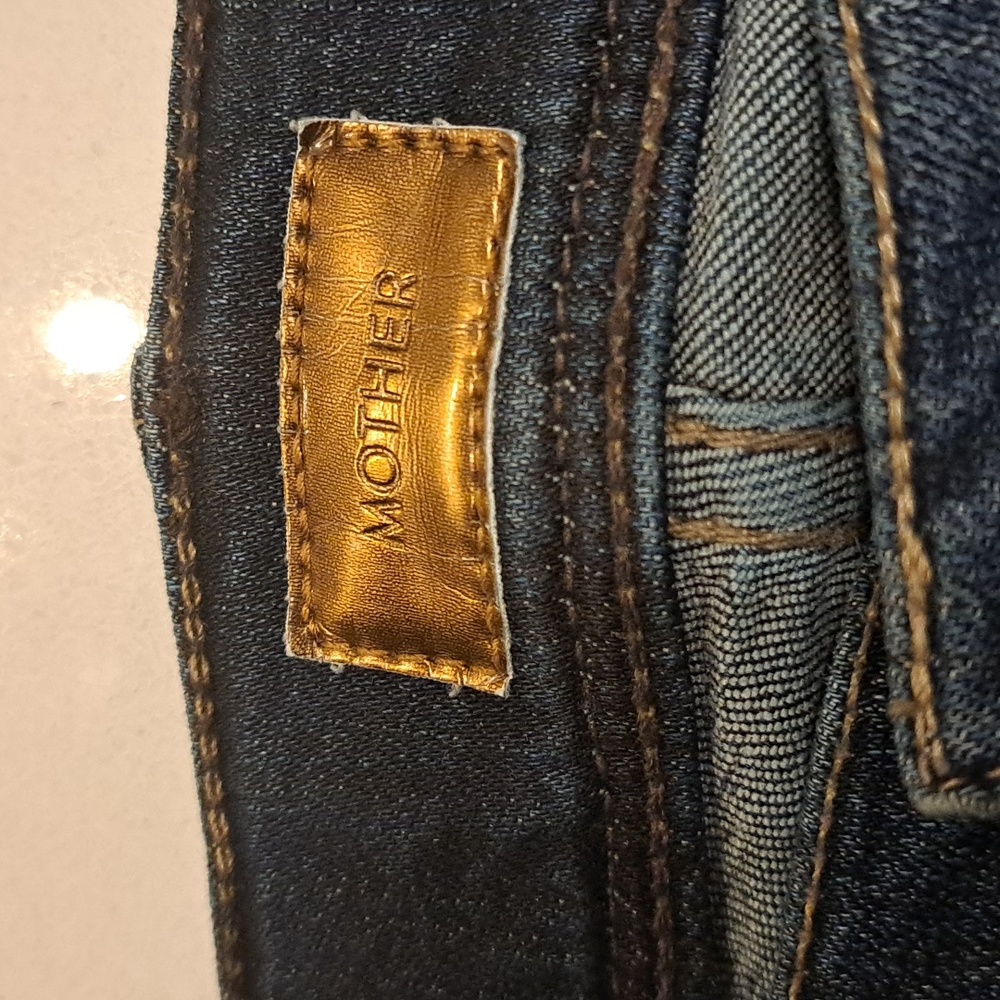 Mother The Daydreamer Skinny Flare Jeans Size 28 In Tempted Again